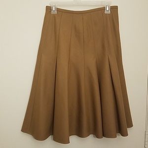 Toffee A-line Skirt